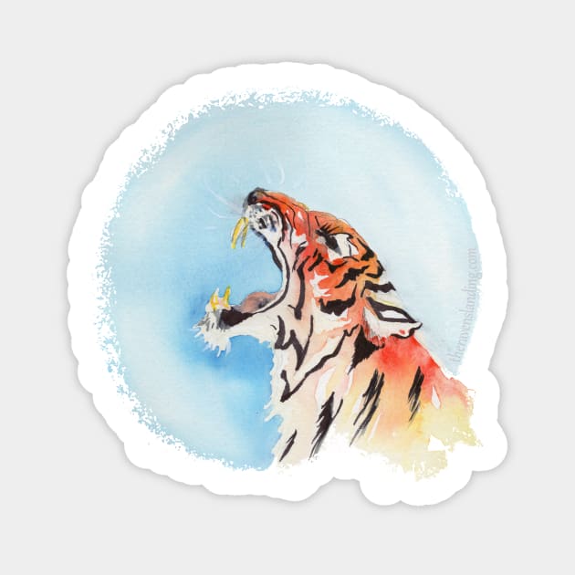 Teeth of the Tiger Sticker by RavensLanding